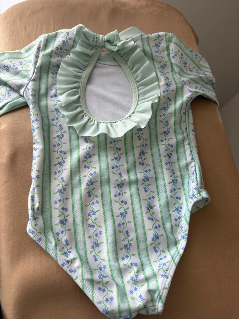 Nicole Miller Floral Print One-Piece Swimsuit | Size 3T